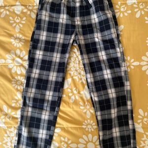 Boys relaxed flannel bottoms
